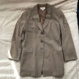 Joseph Abboud Taupe Lightweight Jacket w/ Flaws